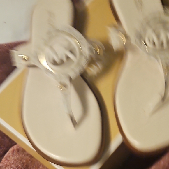 Michael Kors White Sandals - Picture 5 of 8